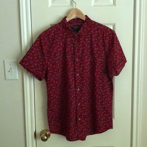 F21 men’s floral shirt